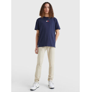 Tommy Jeans pánské tmavě modré tričko Tommy - XL (C87)